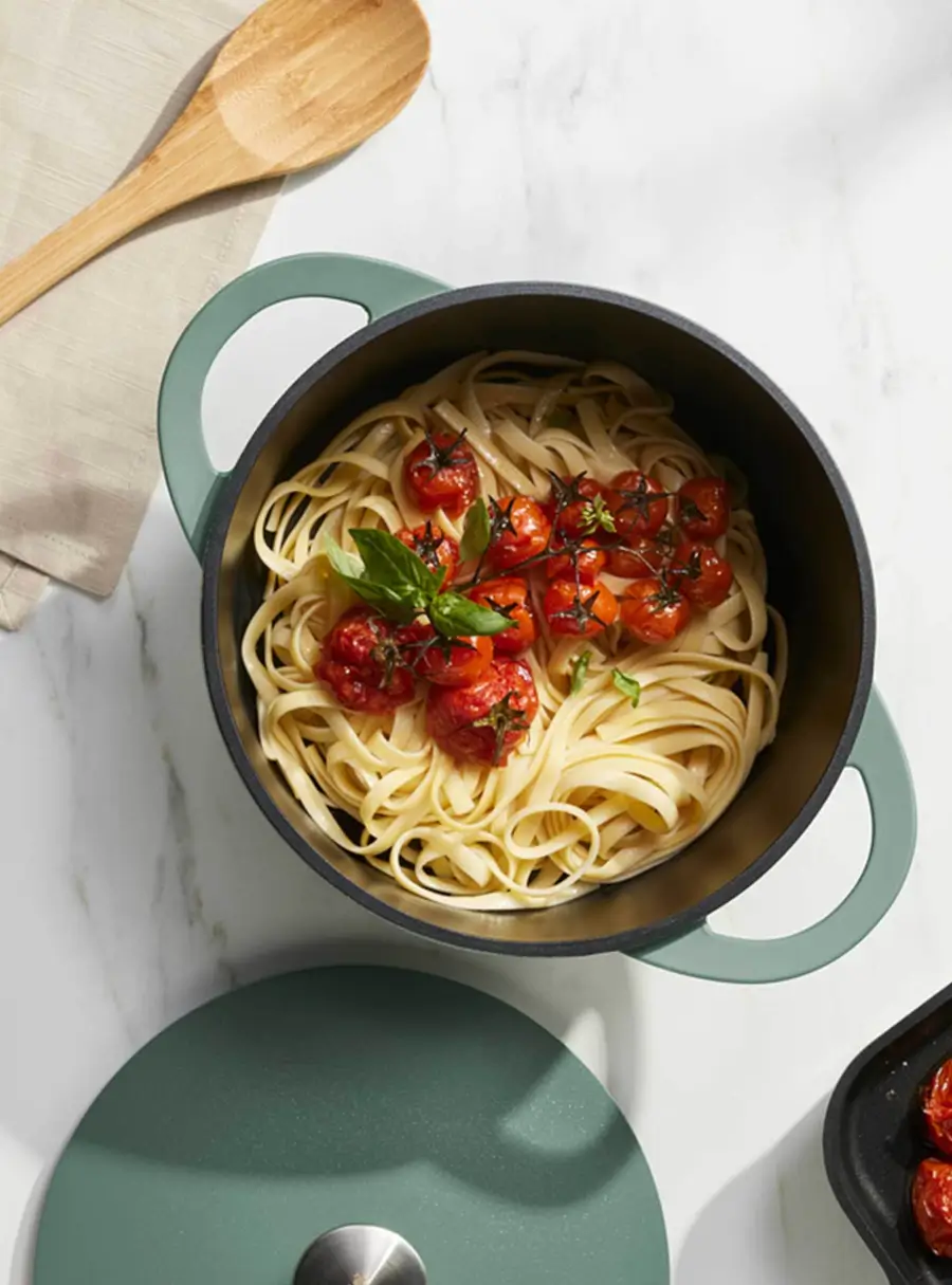 Кастрюля, 24 см, 4.2 л, с крышкой, с покрытием, алюминий, зелёная, Agile, image-5