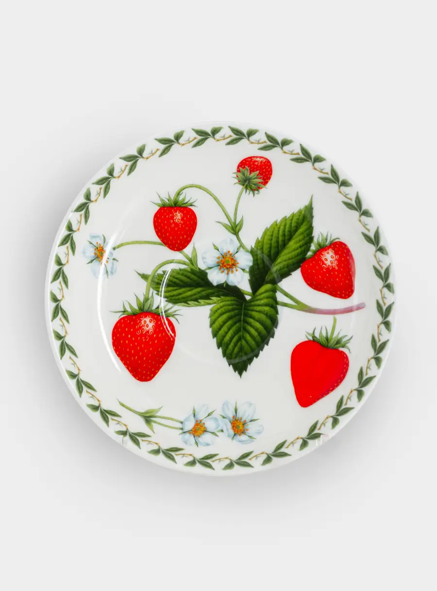 Чашка с блюдцем, 480 мл, Земляника, image-5