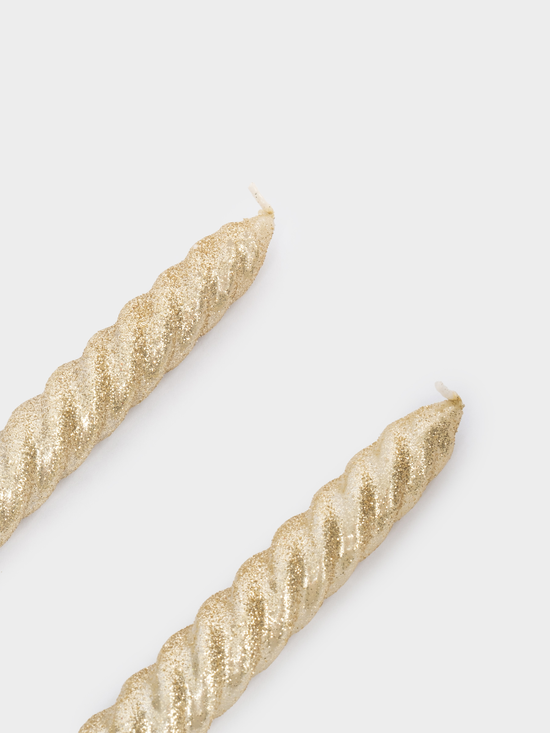 Свеча, 25 см, 2 шт, тонкая, шампань, Rope, image-3