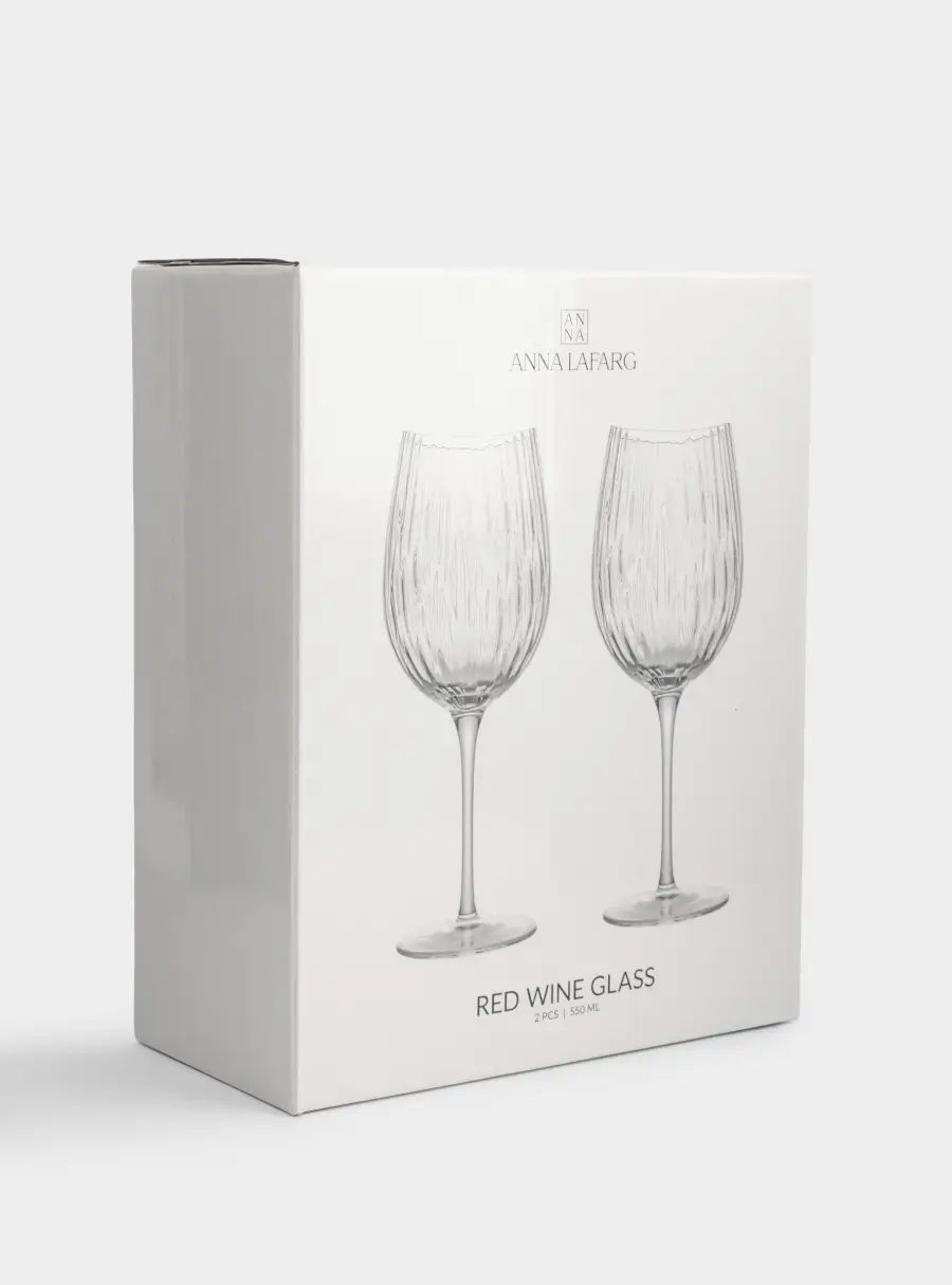 Бокал для красного вина, 550 мл, 2 шт, кристальное стекло, Violin, image-6