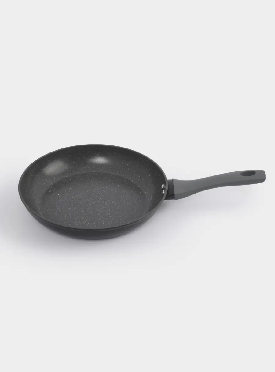 Сковорода, 28 см, с покрытием, алюминий, серо-черная, Robust ,image-2