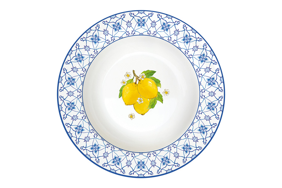 Тарелка суповая Positano, 21,5 см, 0,25 л