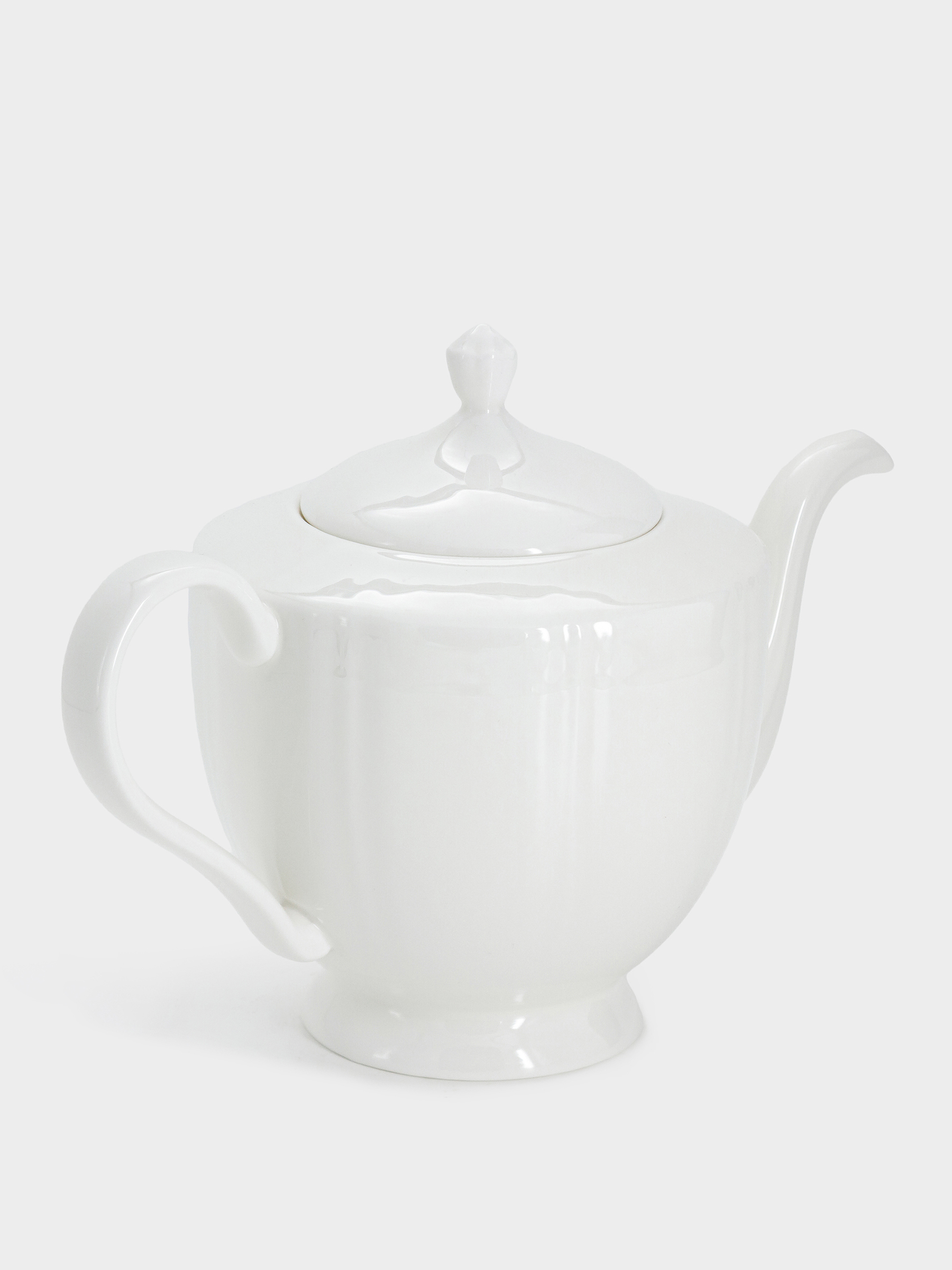 Чайник заварочный, 1,1 л, фарфор F, белый, Lotus white, image-3