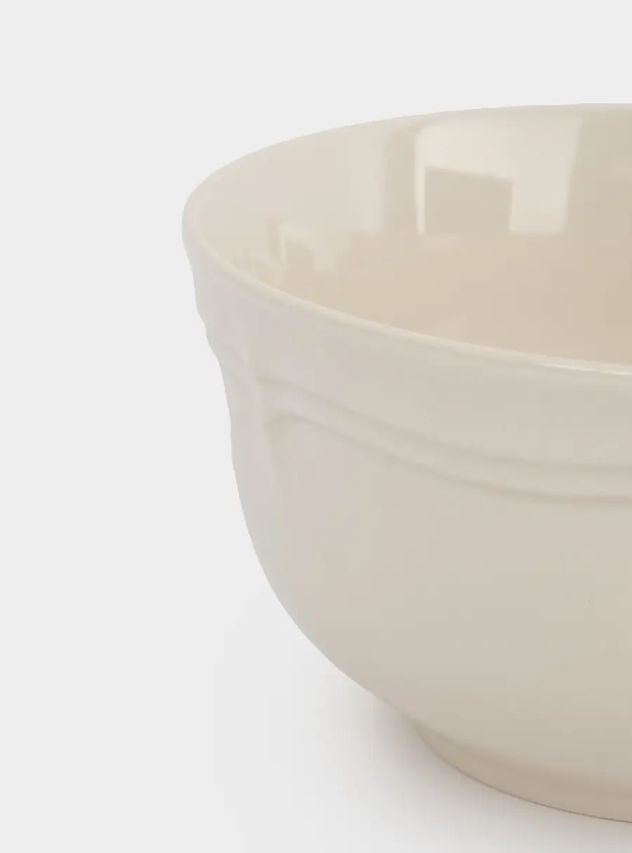 Салатник, 15х8 см, 830 мл, фарфор P, молочный, Rustic ,image-3