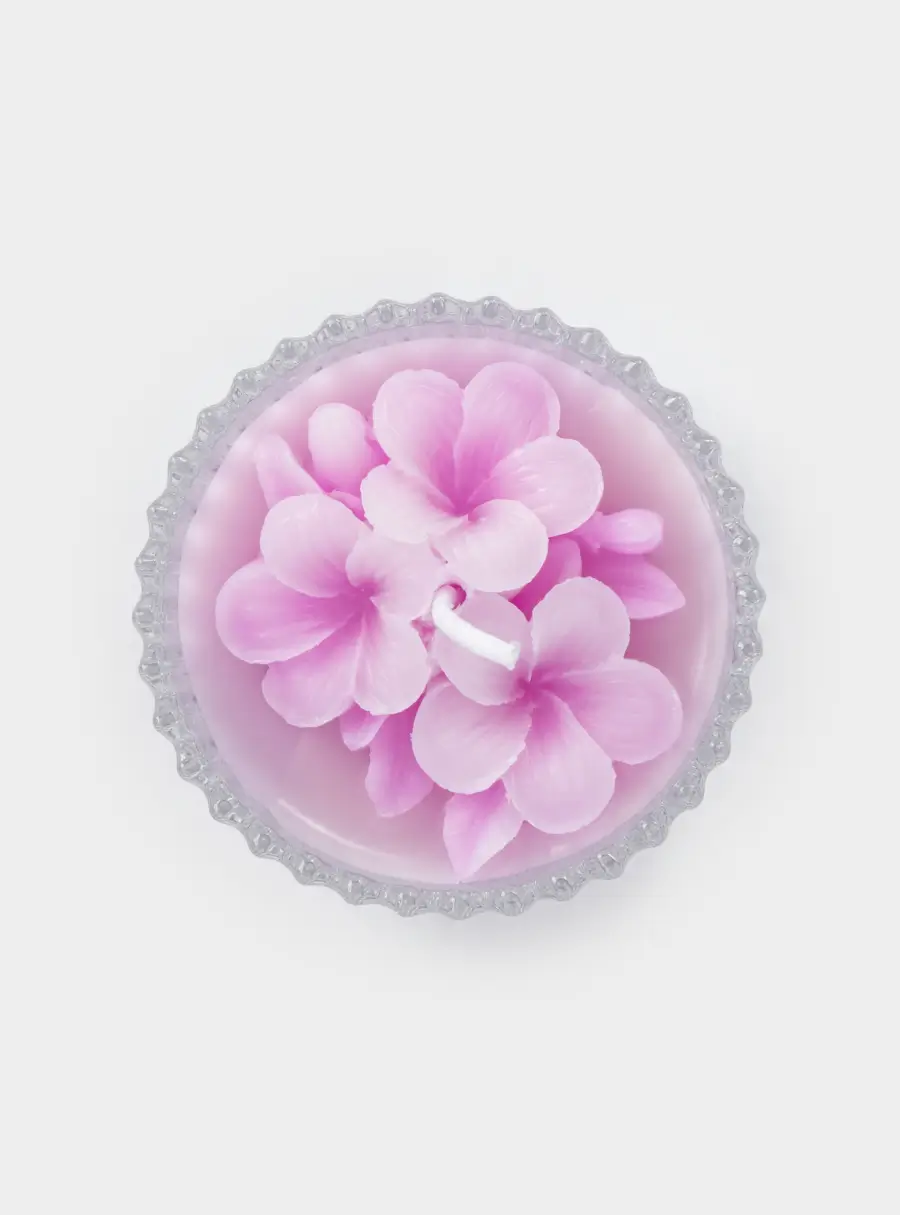 Свеча ароматическая, в подсвечнике, с крышкой, 7x10 см, Freesia, Saltaire ,image-3