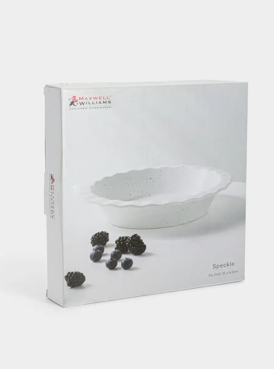 Форма для запекания, 25 см, фарфор P, круглая, молочная, в крапинку, Speckle, image-6