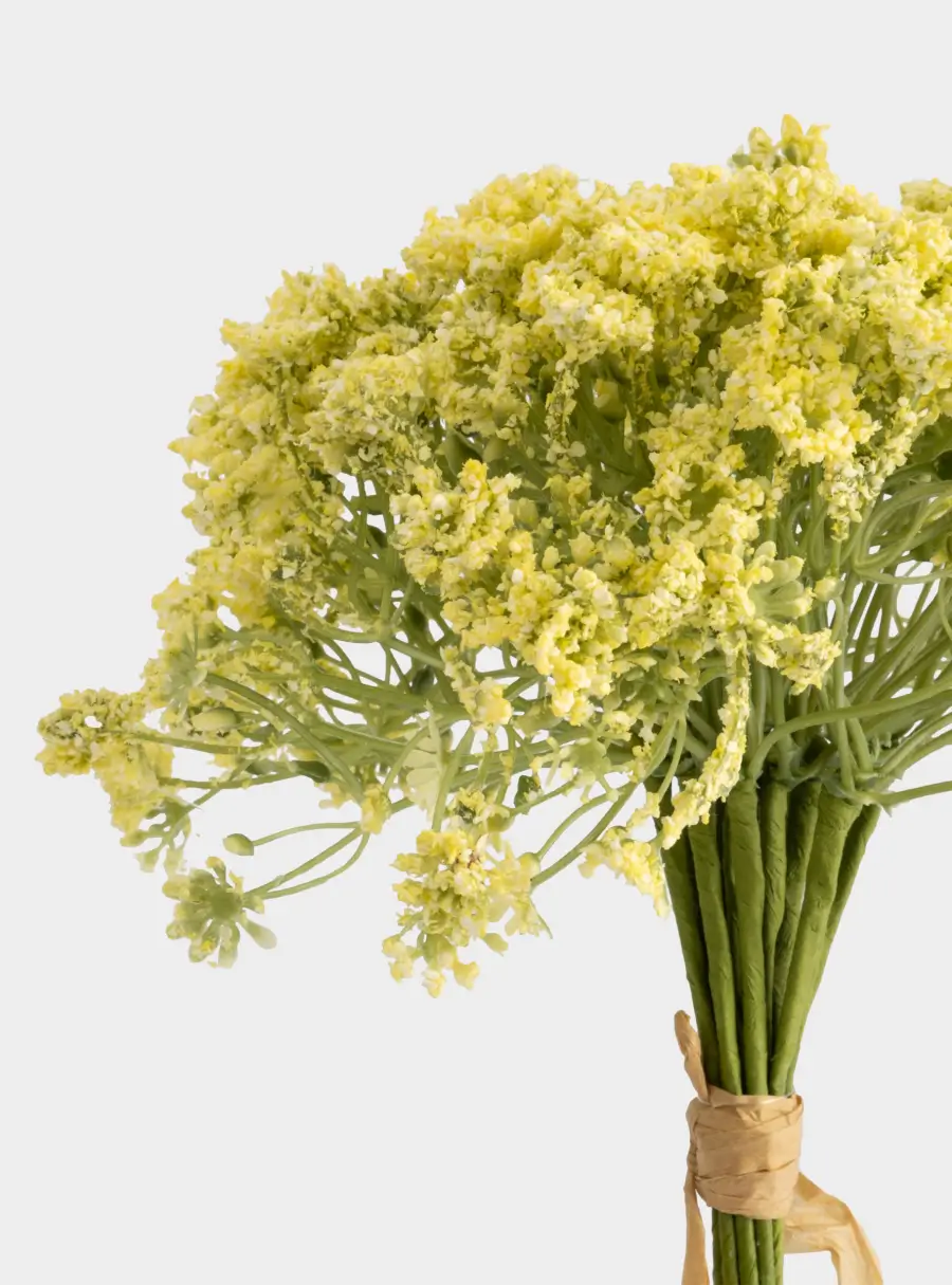 Букет декоративный, 32 см, пластик/бумага, Желтый букет, Interior spring ,image-1