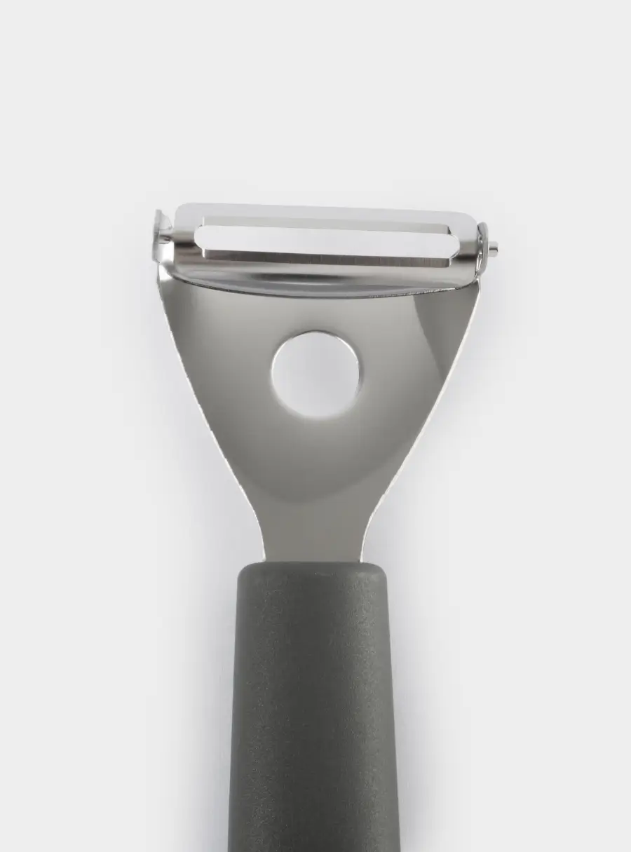 Овощечистка, 18 см, Т-образная, сталь/пластик, графитовая, Multi ,image-1