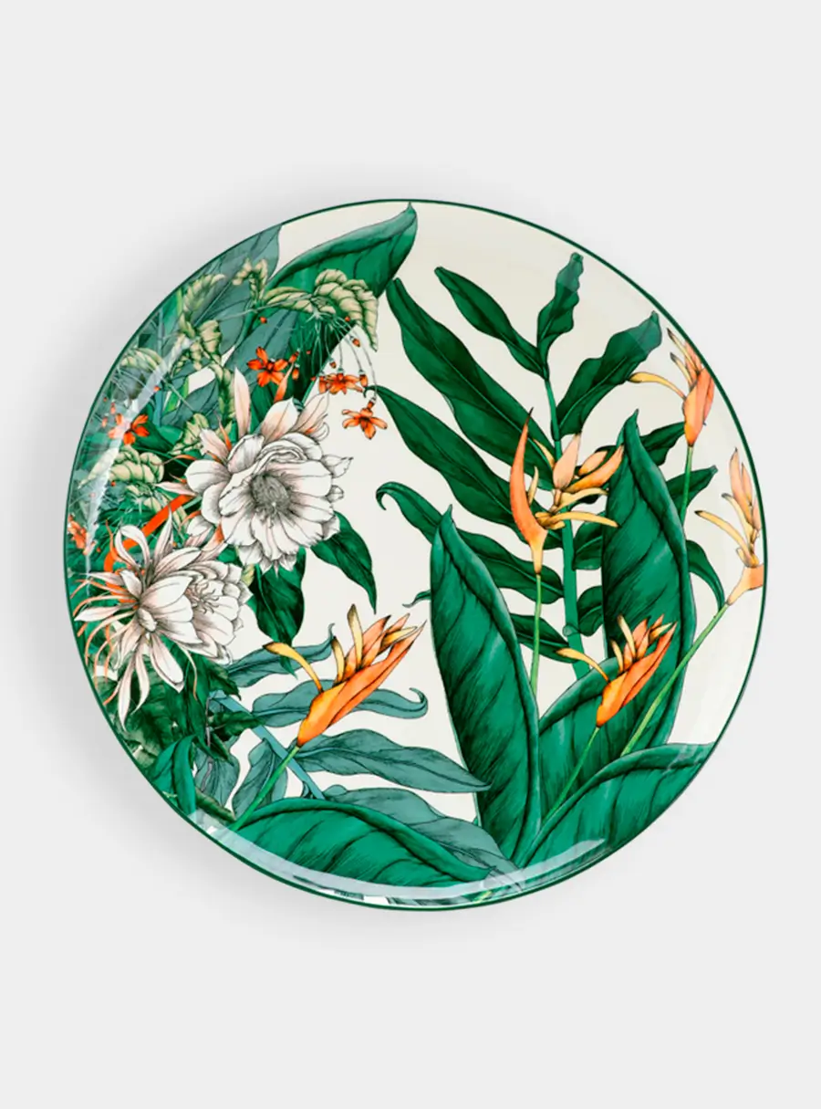 Блюдо, 36 см, Ночной сад
