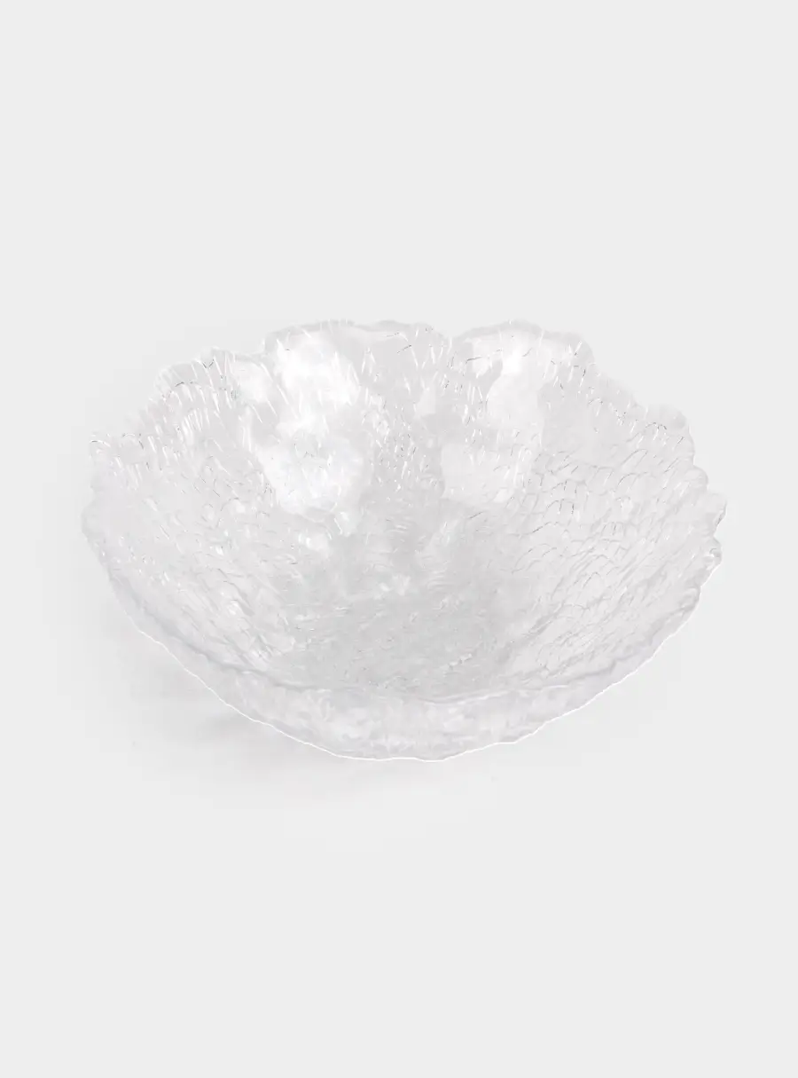 Салатник, 25х10 см, 1,8 л, стекло Р, Ripples ,image-1