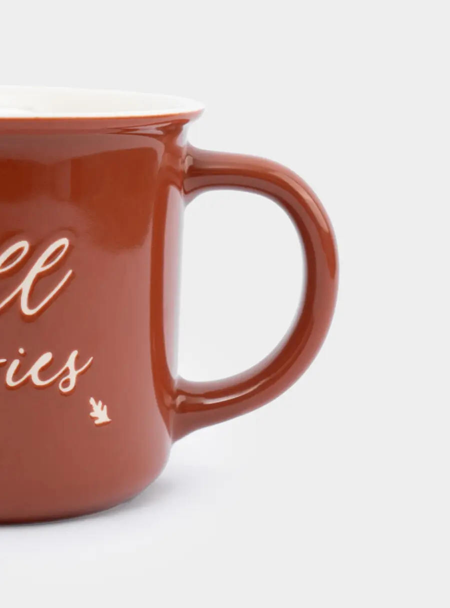 Кружка, 370 мл, фарфор N, оранжевая, Fall stories, Autumn ,image-2