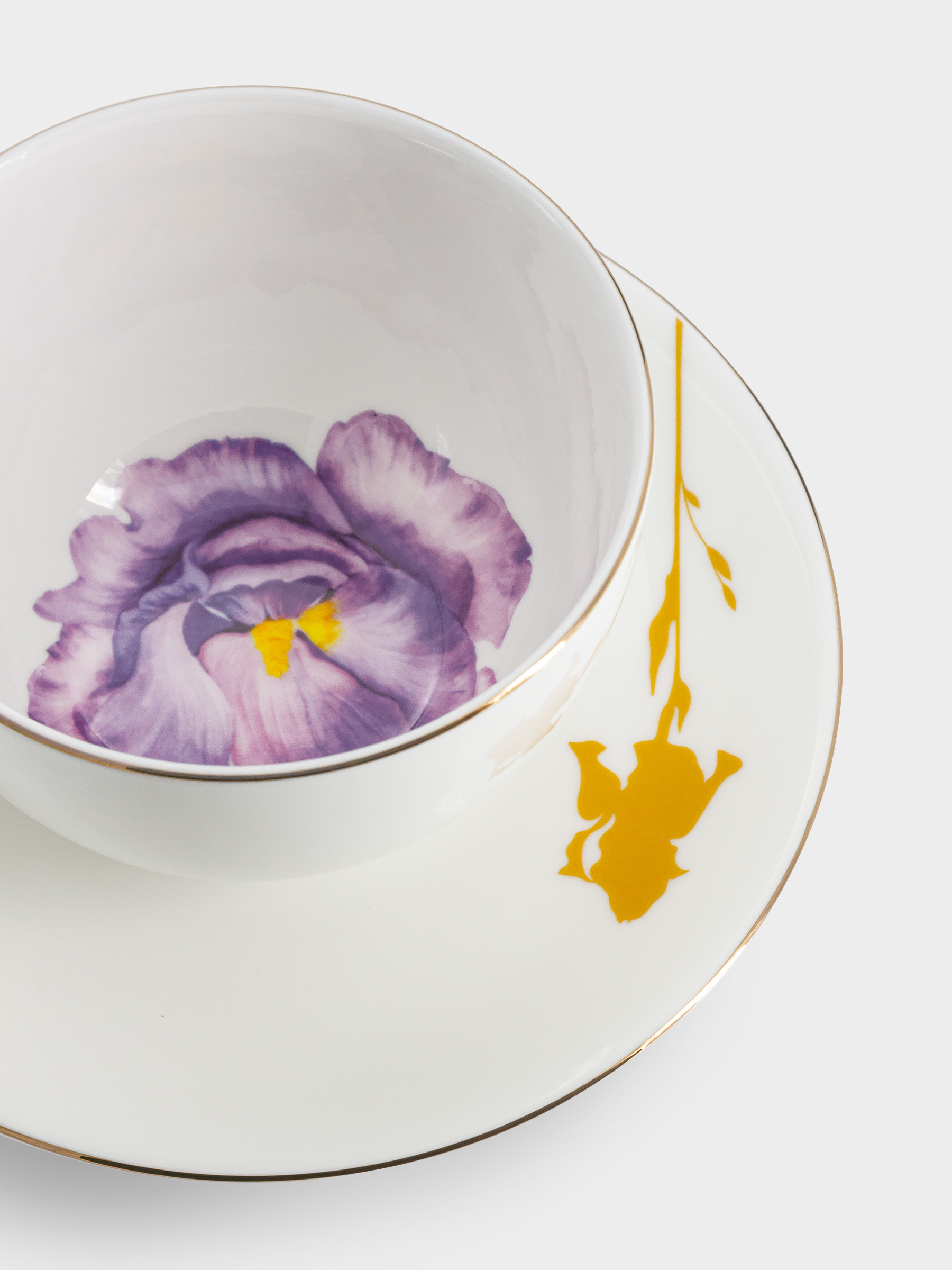 Чашка с блюдцем, 250 мл, Iris, image-4