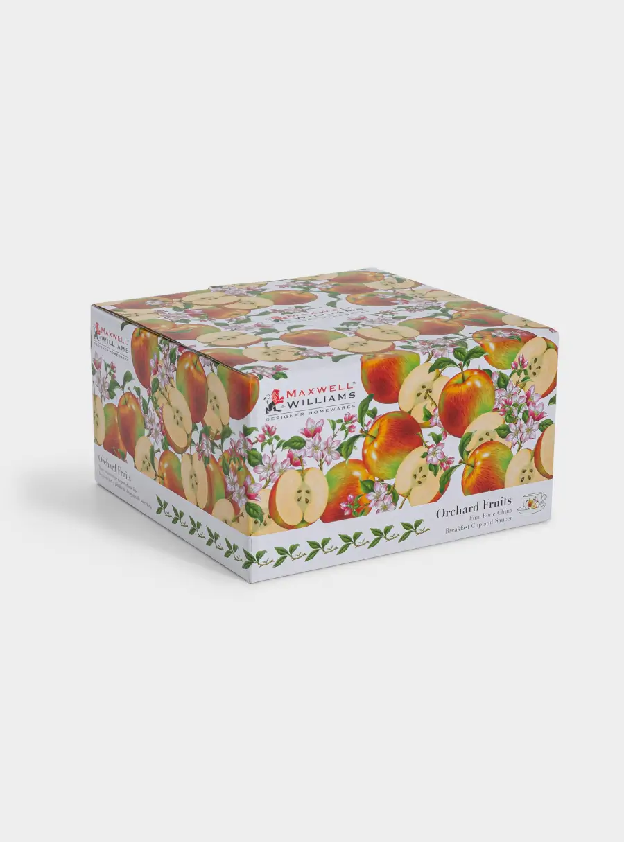 Чашка с блюдцем, 480 мл, Яблоко, image-6