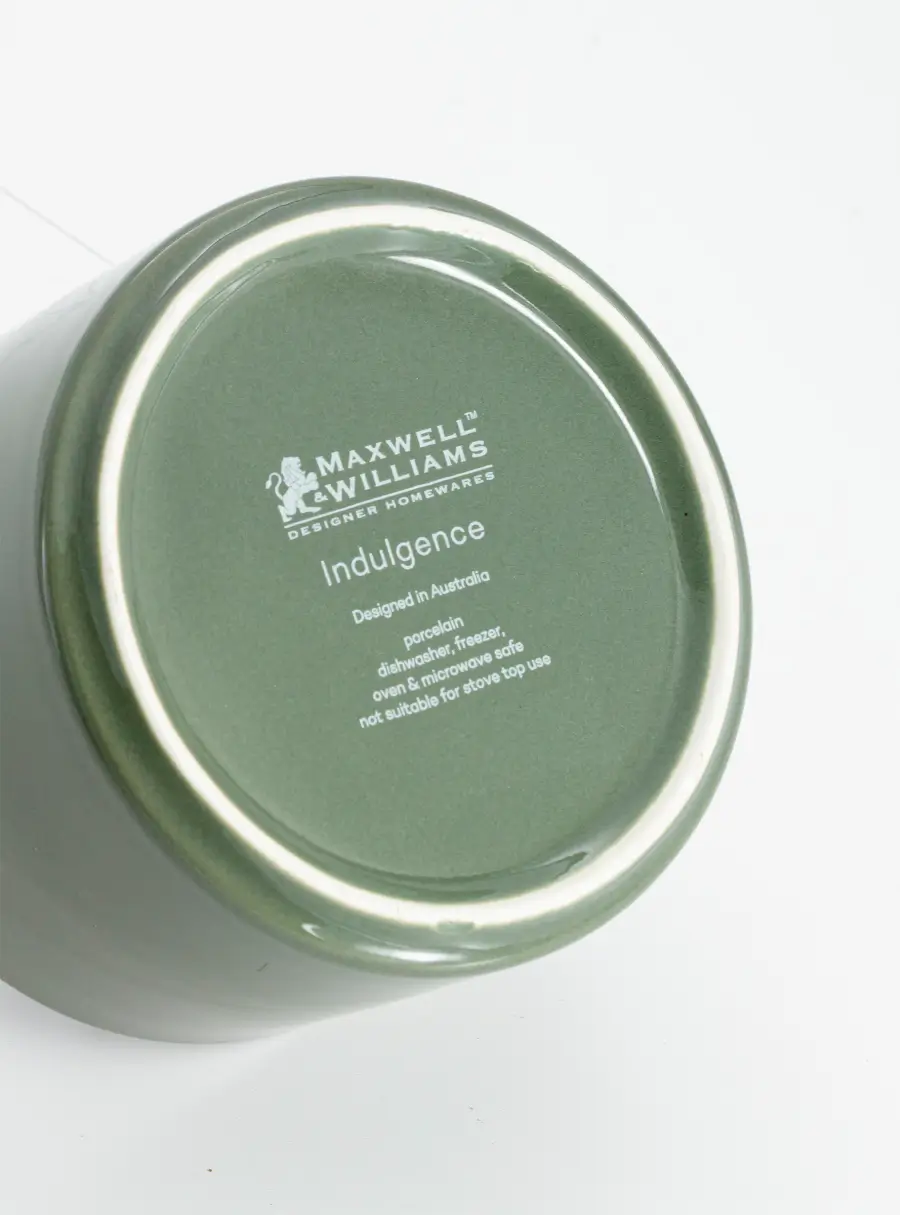 Форма для запекания, 10 см, 355 мл, фарфор P, серо-зеленая, Indulgence, image-3