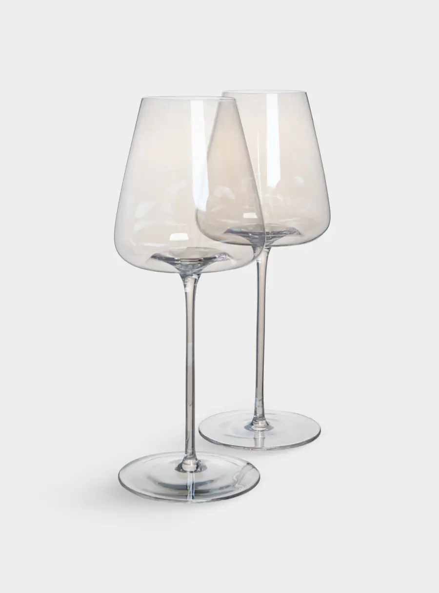 Бокал для красного вина, 480 мл, 2 шт, кристальное стекло, перламутр, Opera polar ,image-1