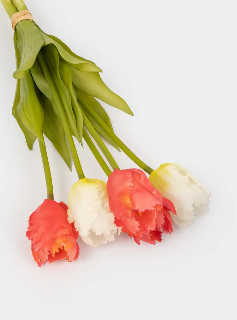 Букет искусственный, 39 см, полиэтилен, Букет тюльпанов, Interior spring ,image-2