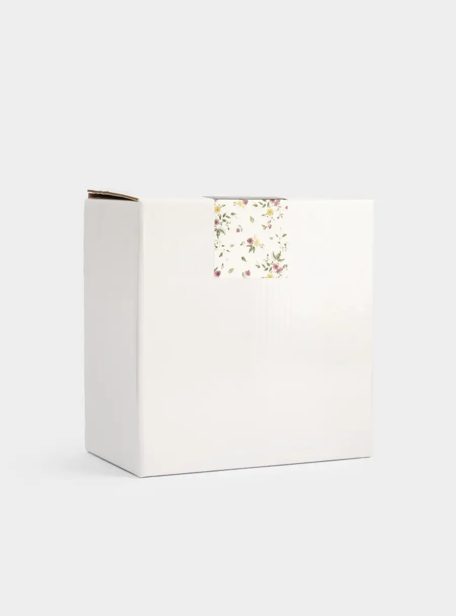 Пара чайная, 1 перс, 2 пр, 360 мл, керамика, молочная, Цветок, Gentle flower, image-8