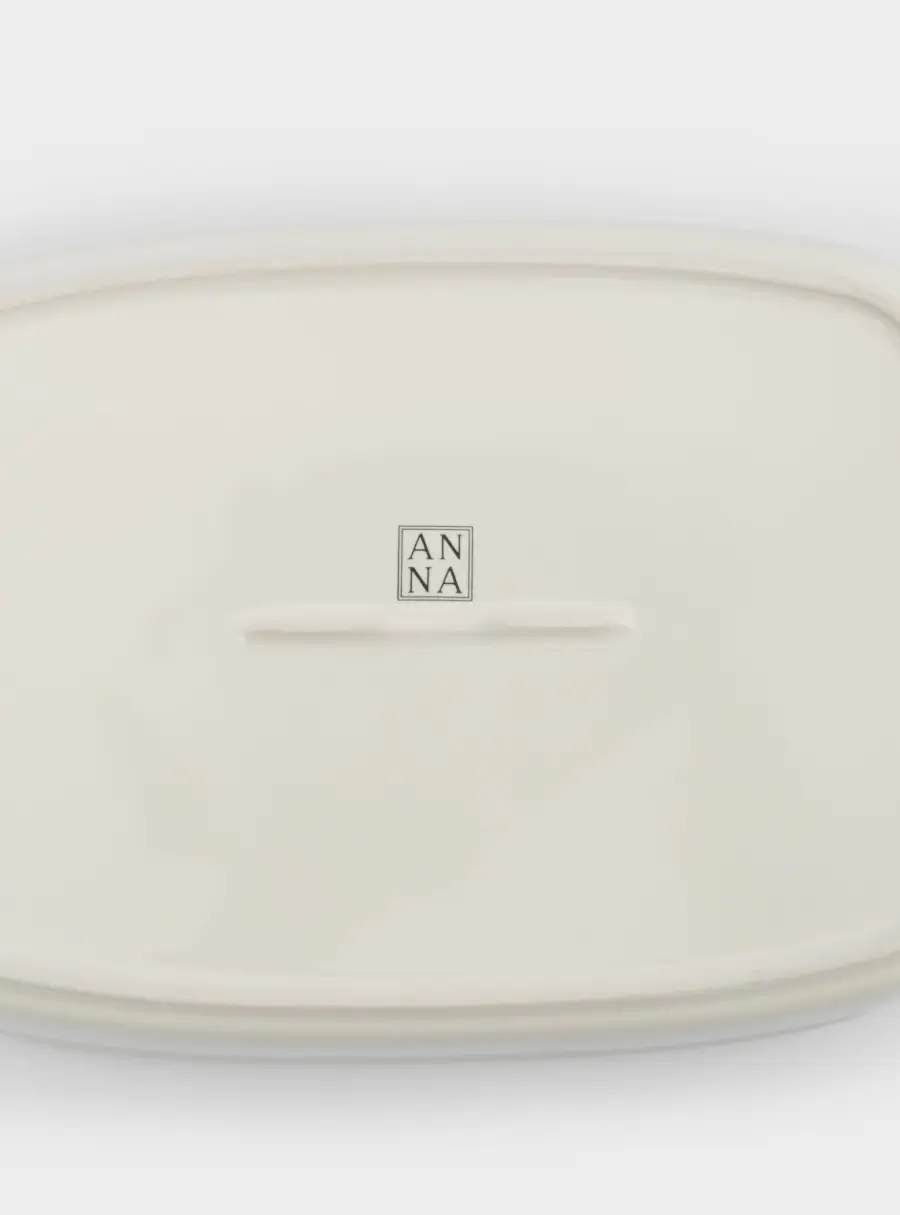 Форма для запекания, 25х19 см, керамика, прямоугольная, молочная, Baker, image-4