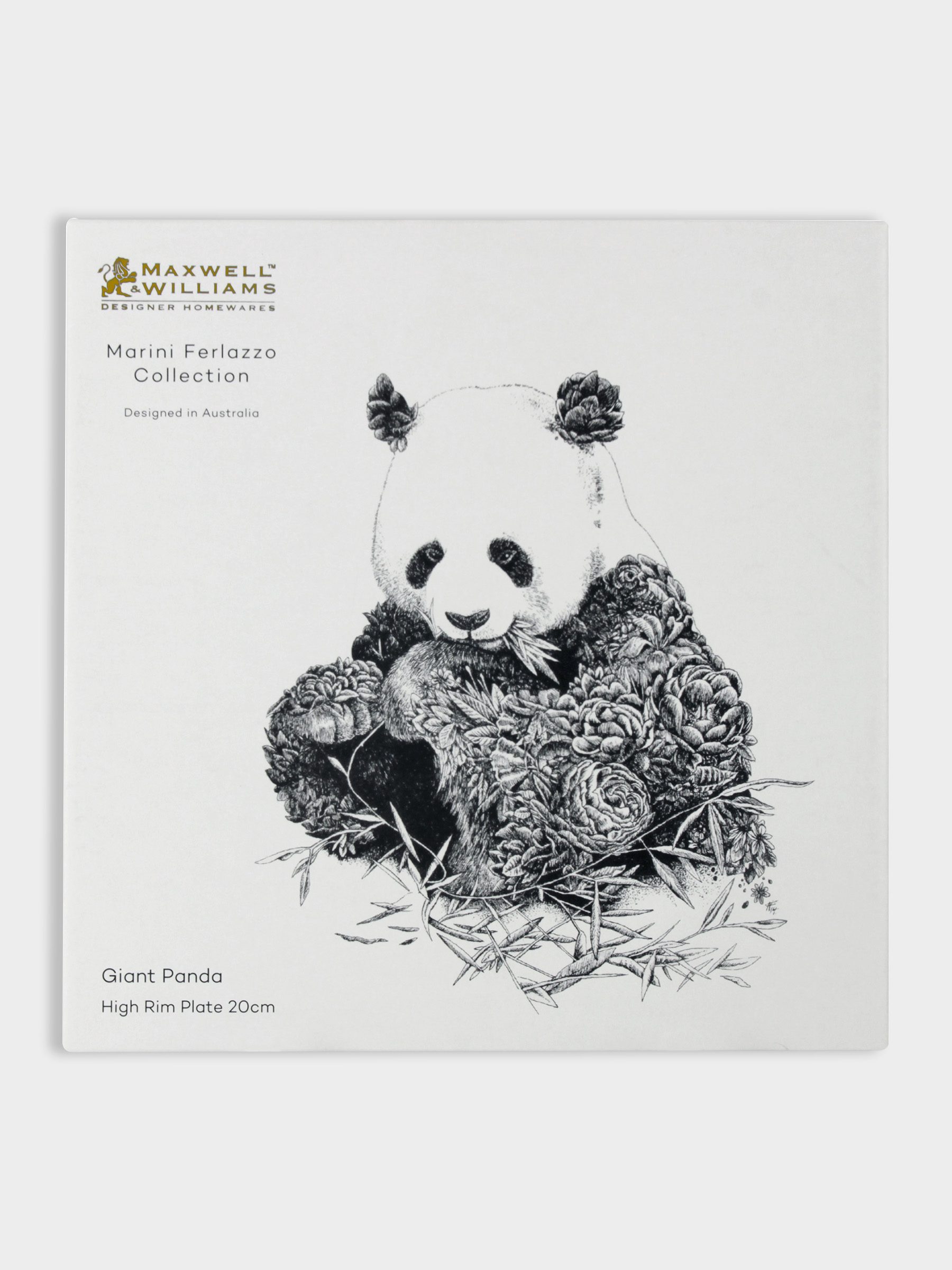 Тарелка, 20 см, Большая панда, image-1