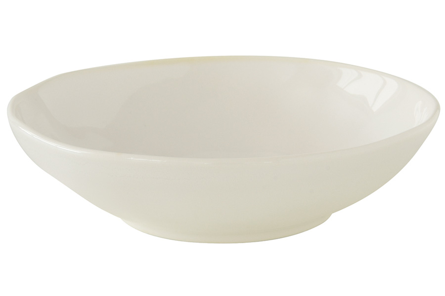 Тарелка суповая Interiors белая, 19 см