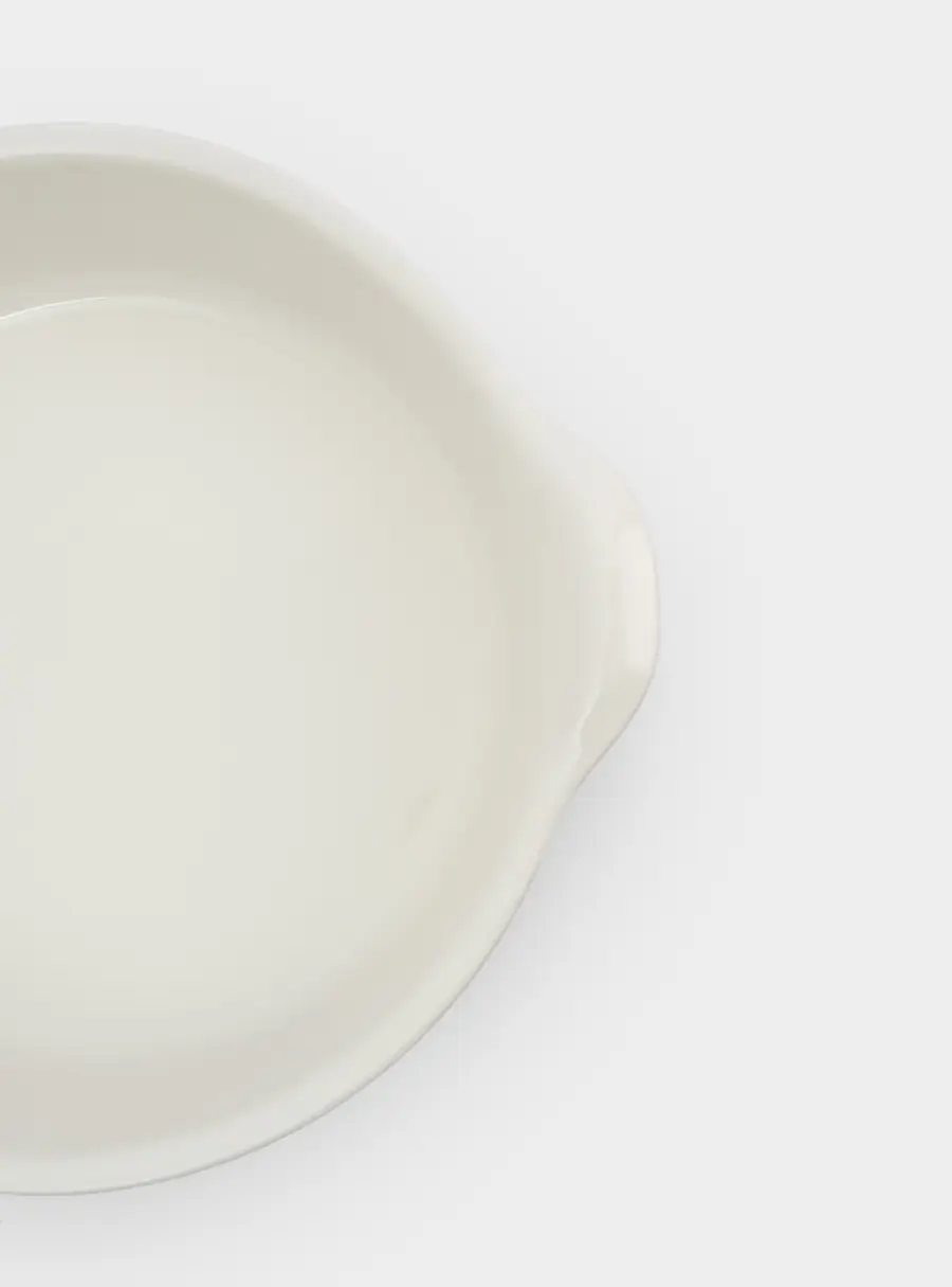 Форма для запекания, 26 см, керамика, круглая, молочно-бежевая, Baker ,image-2