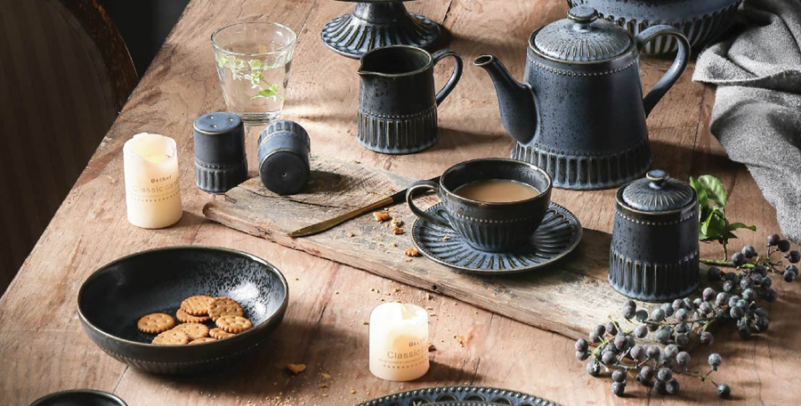 Home&Style. Коллекции фарфоровой посуды The Royal Marble и Black Kitchen