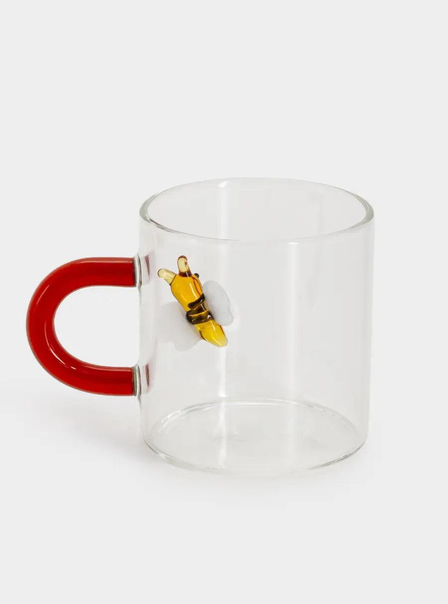 Кружка кофейная, 130 мл, 2 шт, стекло Б, Пчелки, Monterey ,image-1