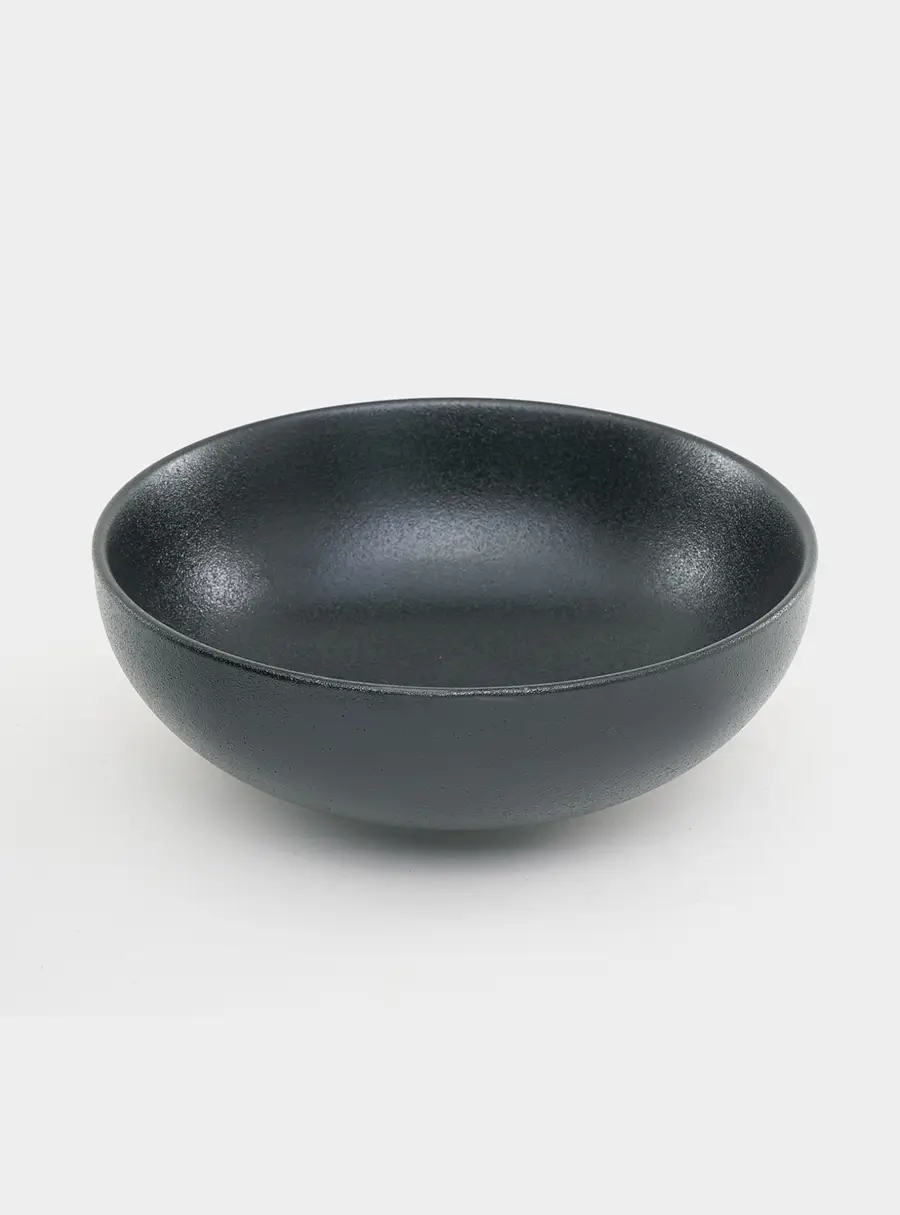 Салатник, 15.5 см, 0.5 л, чёрный, Икра ,image-1