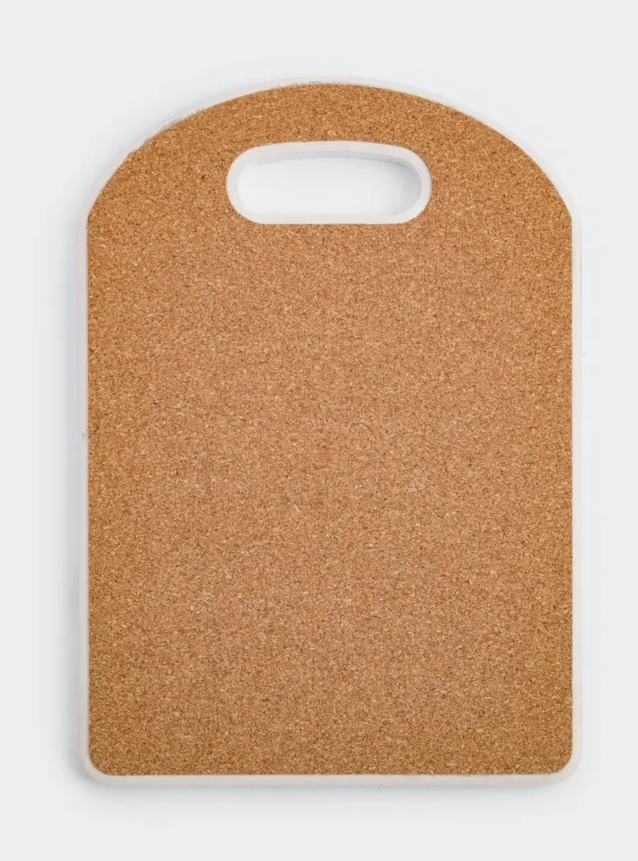 Подставка под горячее, 24х17 см, керамика/пробка, белая, Еж Autumn forest ,image-3