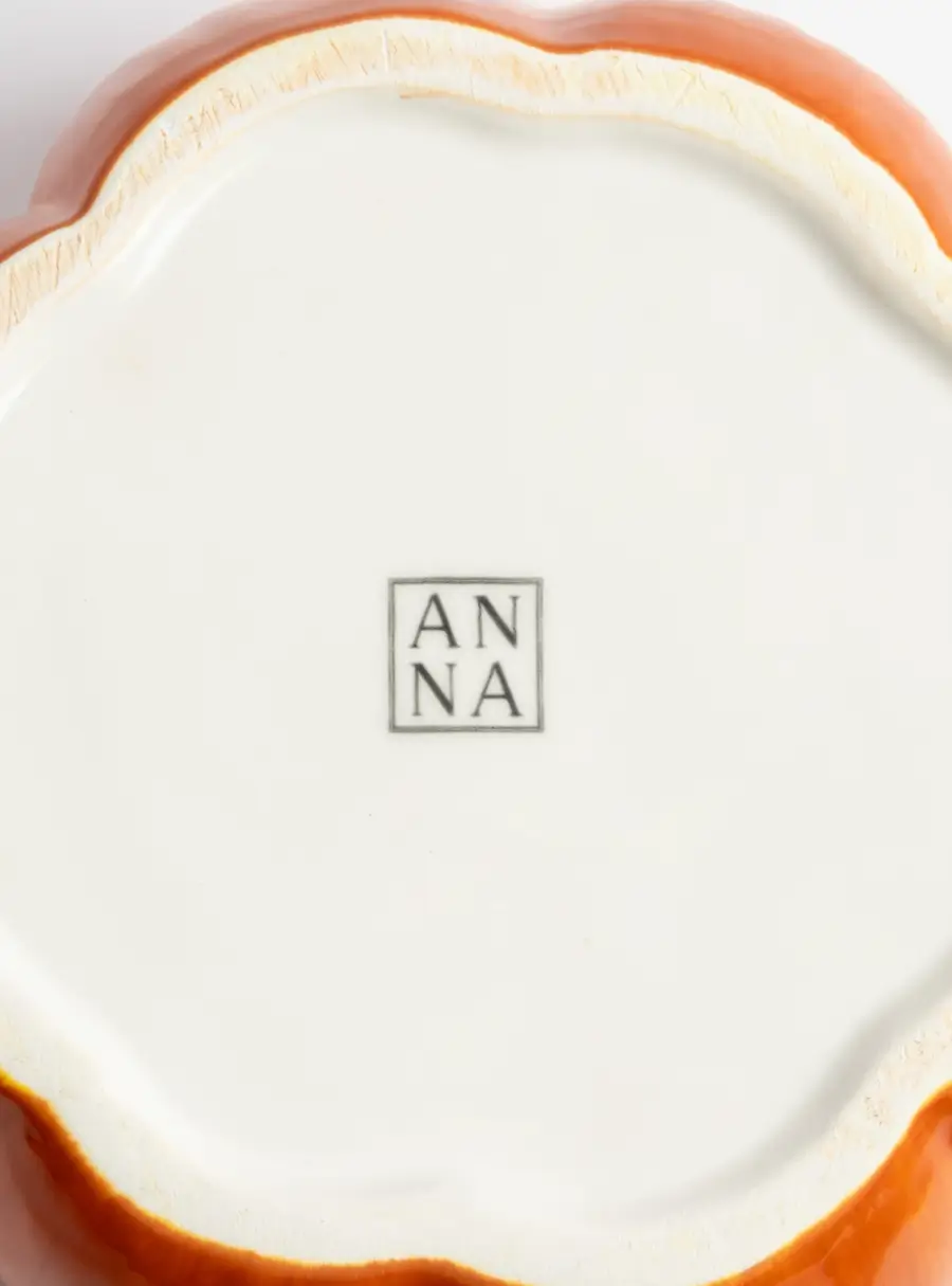 Емкость для хранения, 19x15 см, 1,3 л, керамика, оранжево-зеленая, Тыква, Bright pumpkin, image-5