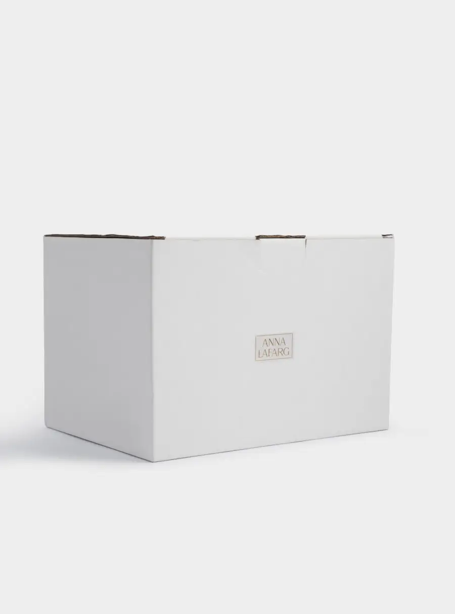 Конфетница, 17х11 см, фарфор P, бело-голубая, Снеговик с мешком, Snowfall, image-6