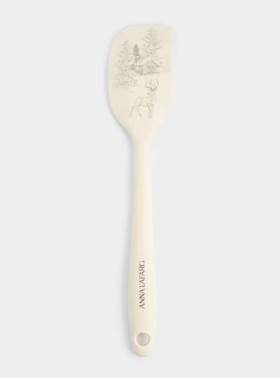 Набор для выпечки, 3 пр, скалка/лопатка/форма, силикон/дерево/сталь, Олень в лесу, Maral grey ,image-2