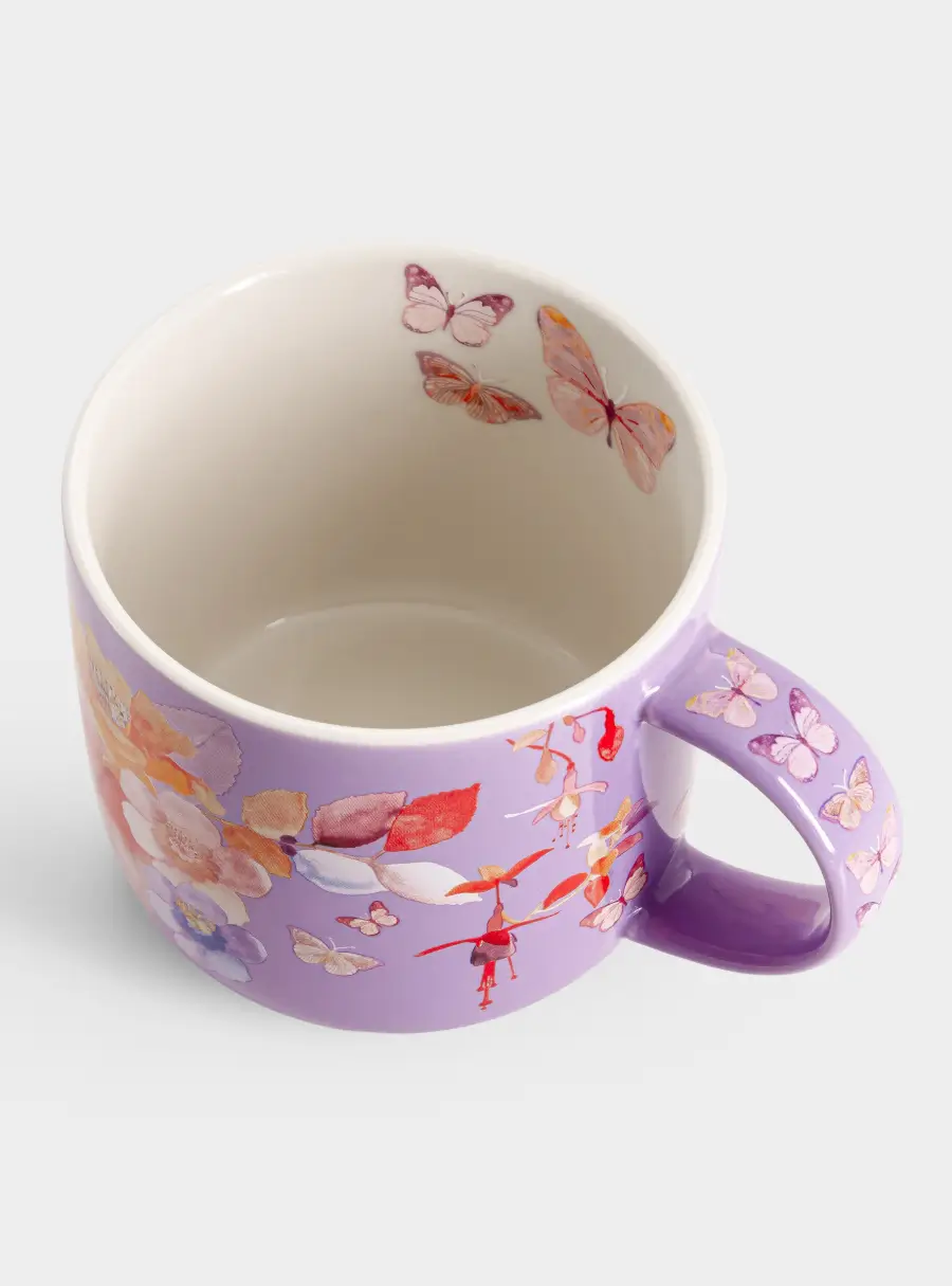 Кружка, 450 мл, лиловая, Camilla ,image-1
