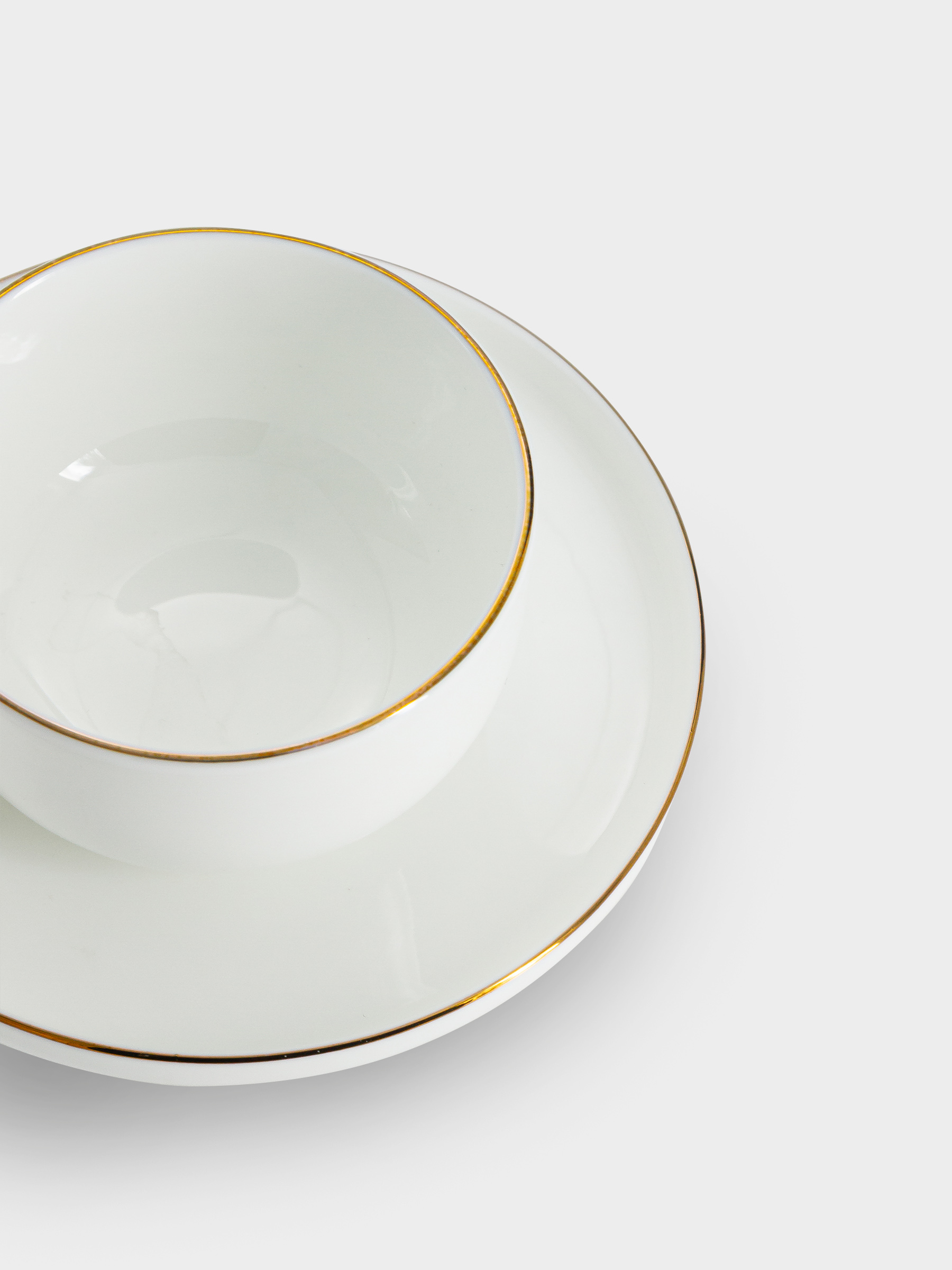 Чашка с блюдцем, 100 мл, Кашемир Gold, image-4