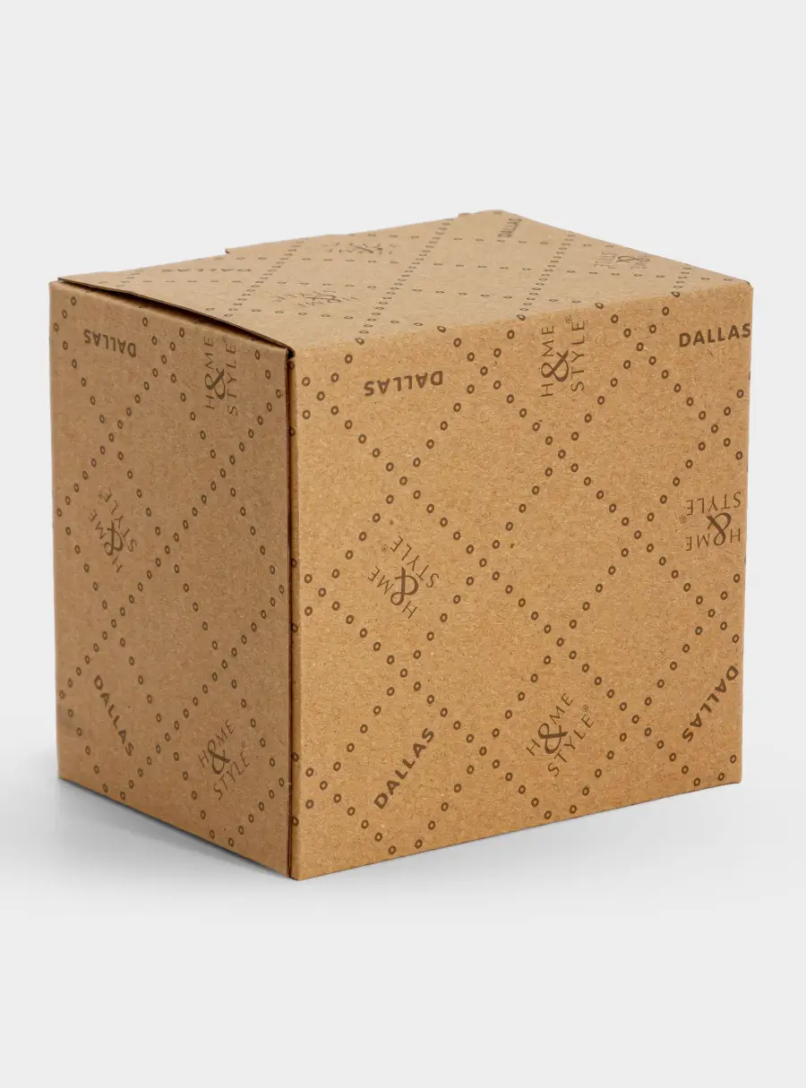 Кружка, 350 мл, керамика, серо-бежевая, Спираль, Dallas, image-4