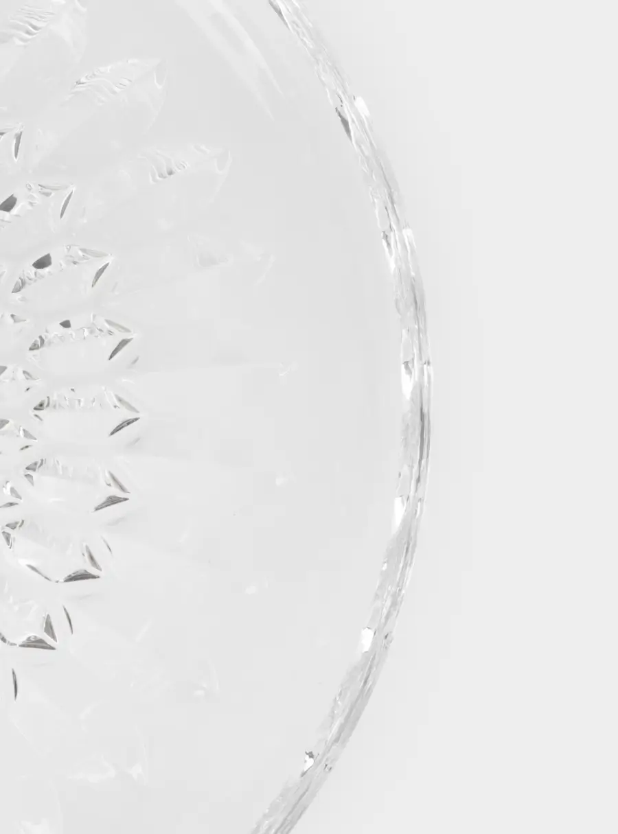 Блюдо на ножке, 31х12 см, стекло Р, Ocean, image-4