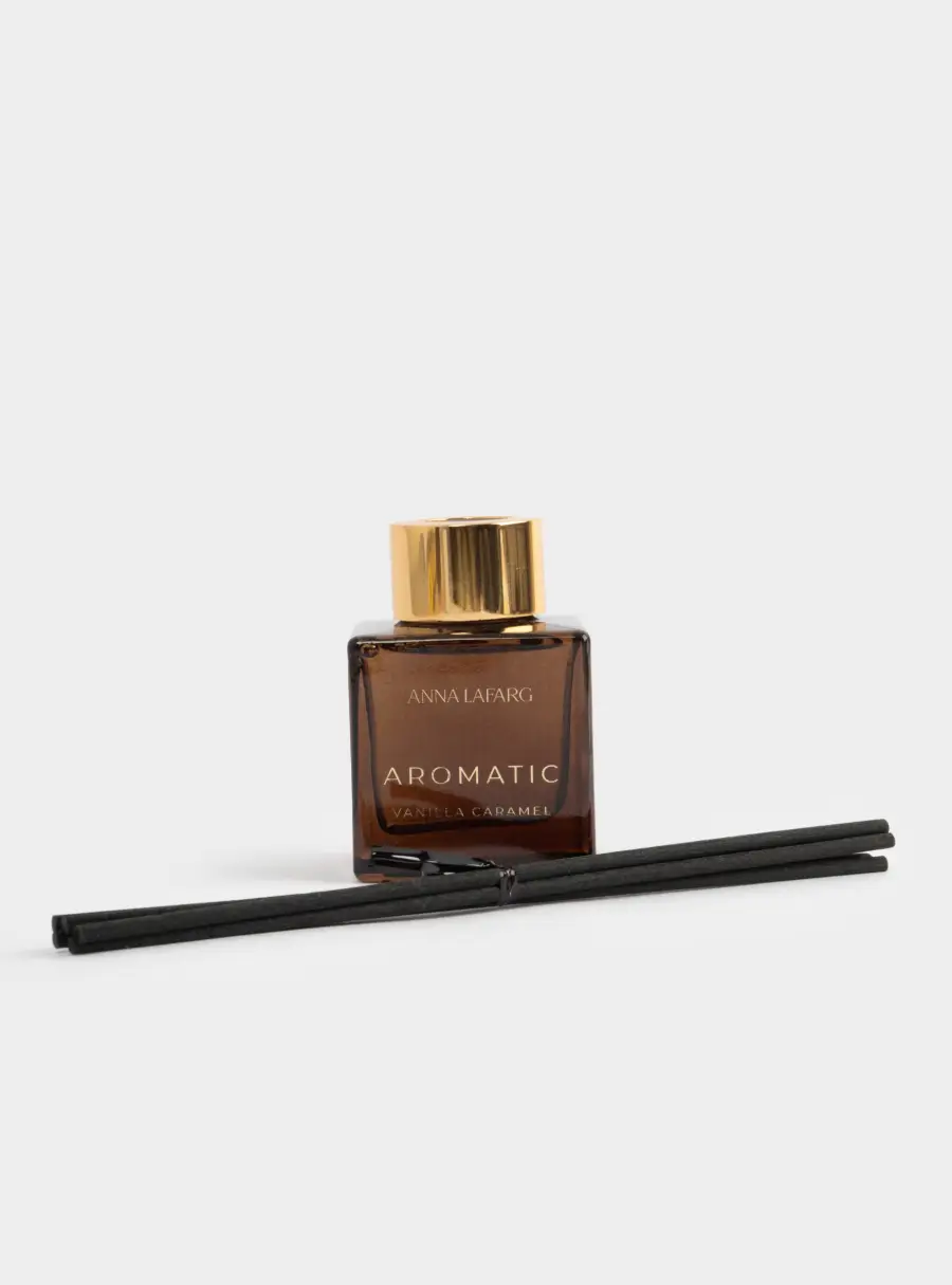 Ароматический диффузор, 50 мл, коричневый, Vanilla Caramel, Vaudeville, image-1
