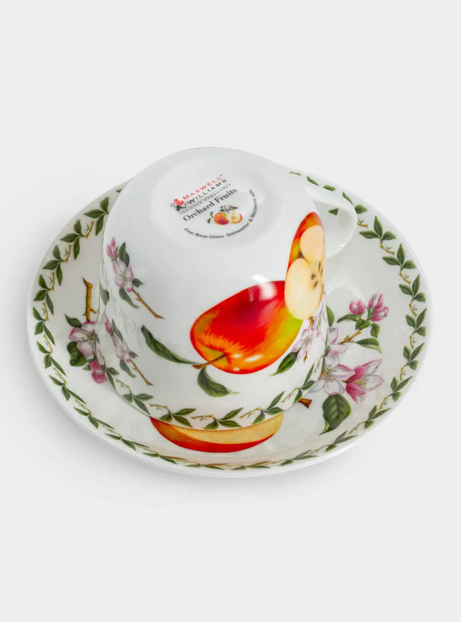 Чашка с блюдцем, 480 мл, Яблоко, image-7