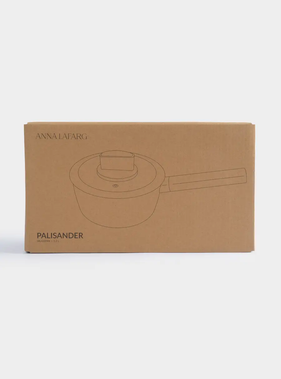 Ковш, 16 см, 1,2 л, с крышкой, с покрытием, алюминий, молочный, Palisander, image-9