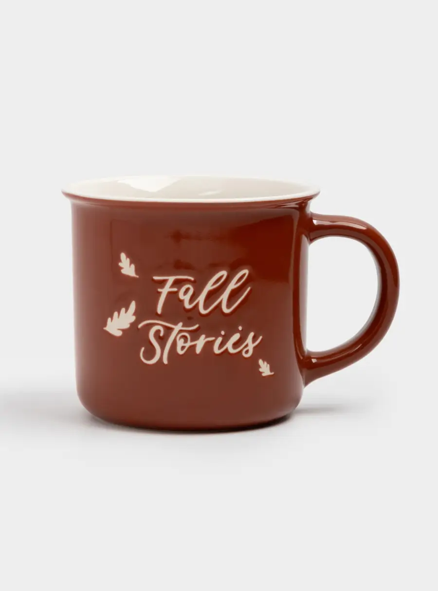 Кружка, 370 мл, фарфор N, оранжевая, Fall stories, Autumn