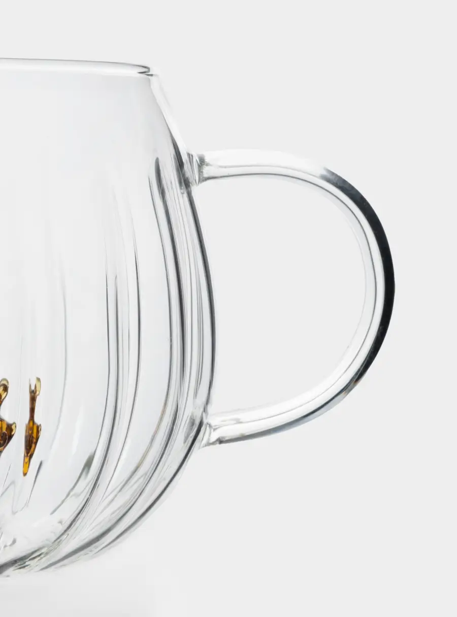 Кружка, 400 мл, стекло Б, Еж, Autumn Forest ,image-2