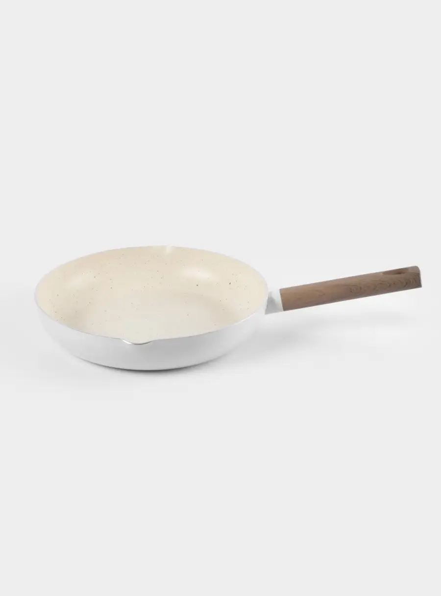 Сковорода, 28 см, с покрытием, алюминий, молочная, Palisander ,image-0