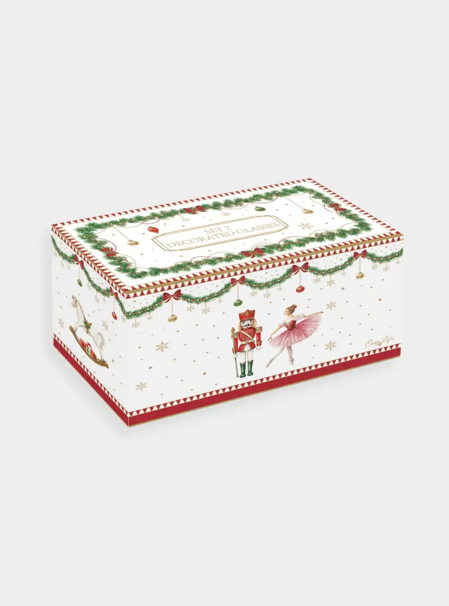 Стакан для вина, 2 штуки, 500 мл, стекло, Magie de Noel ,image-1