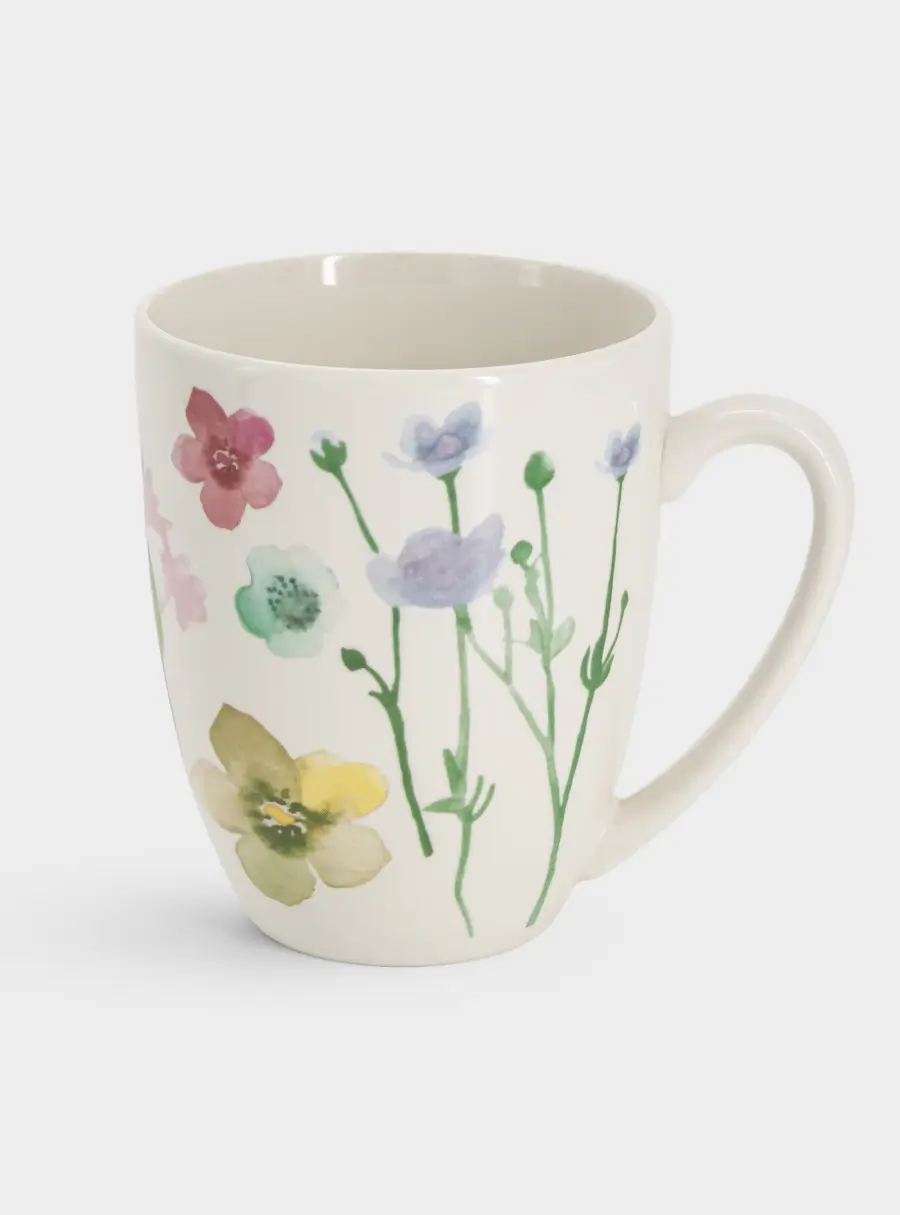 Кружка, 420 мл, Лесные цветы