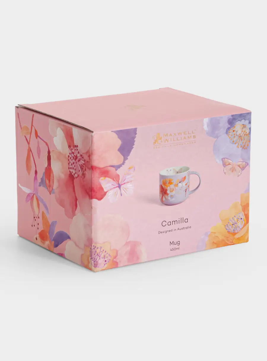 Кружка, 450 мл, лиловая, Camilla, image-5