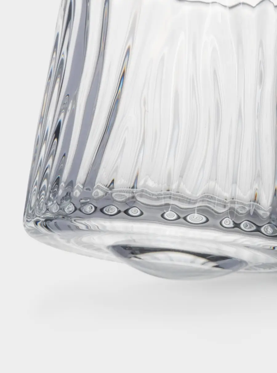 Стакан для виски, 10 см, 280 мл, на подставке, стекло Р/бамбук, Lyric ,image-3