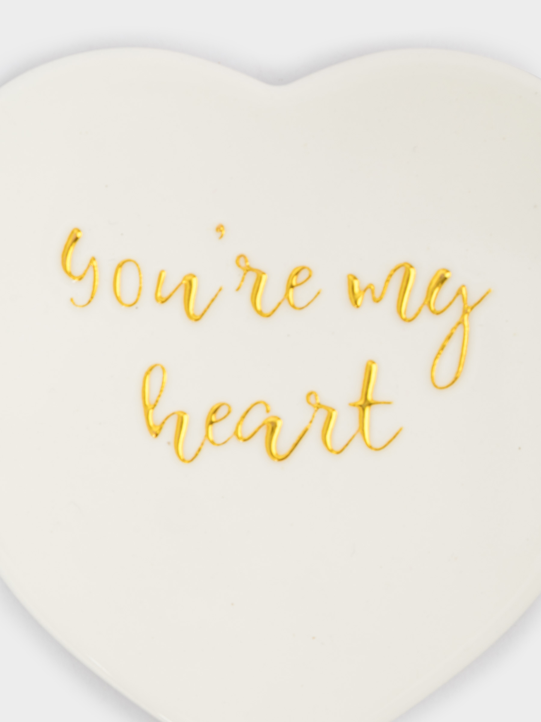 Подставка под кружку, 13х9 см, керамика/пробка, сердце, белая, Надпись, image-2