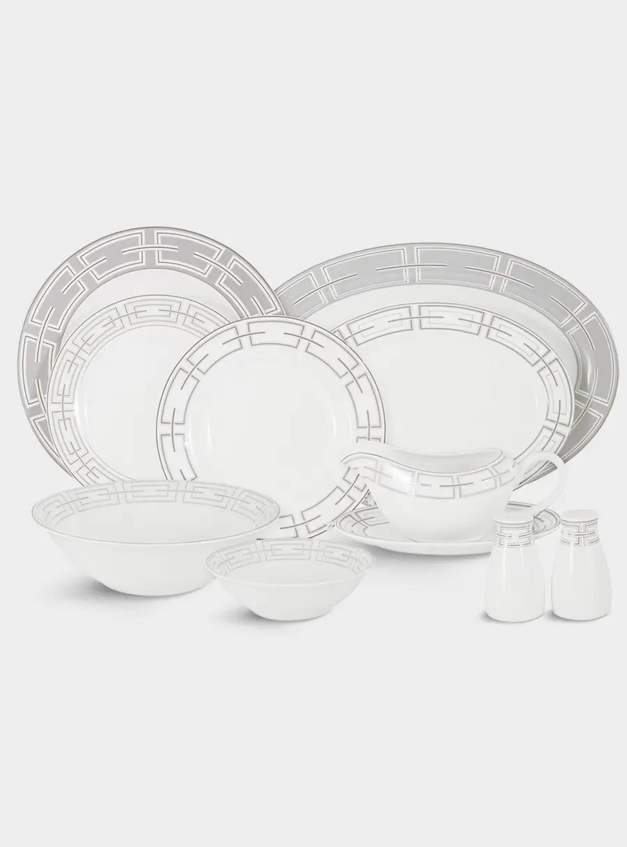 Сервиз обеденный, 6 перс, 27 пр, фарфор F, Madison, image-0