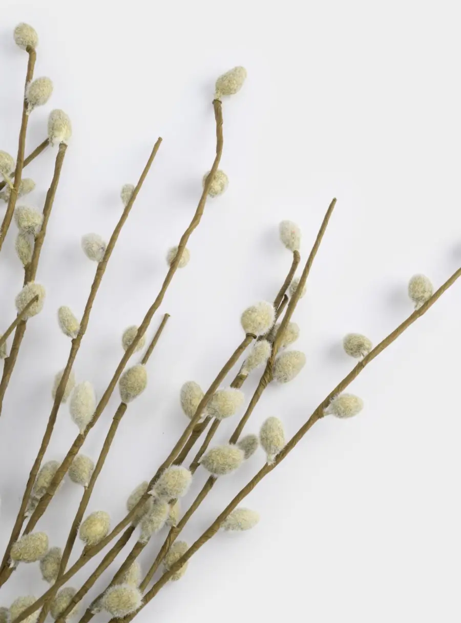 Ветка декоративная, 55 см, бумага, Верба, Interior Easter ,image-1