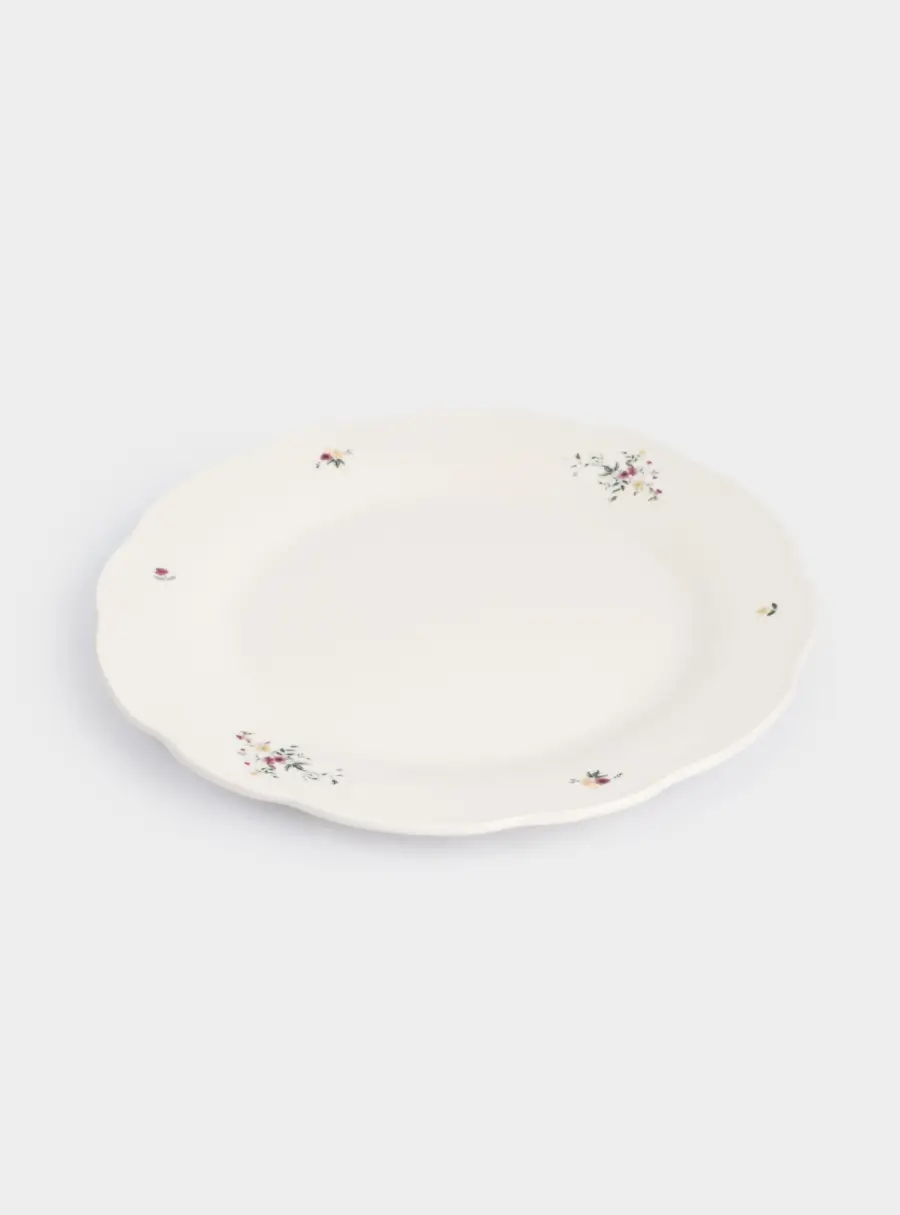 Сервиз обеденный, 6 перс, 18 пр, фарфор N, белый, Цветы, Meadow, image-5
